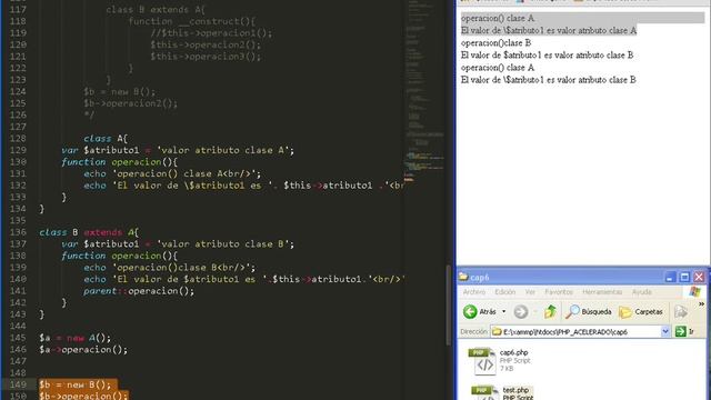 7 Curso Acelerado PHP - Orientación a objetos смотреть онлайн