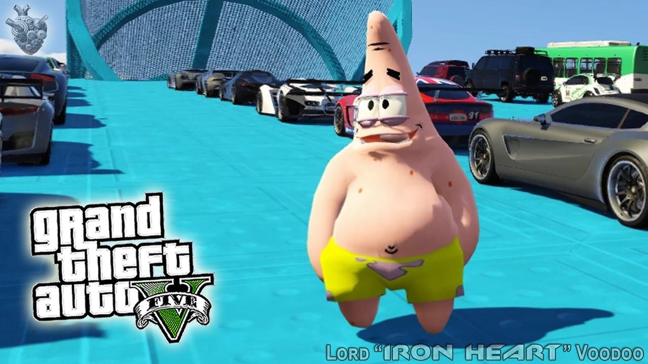 ГТА 5 МОДЫ! ПАТРИК ИСПЫТЫВАЕТ АВТО УЛЬТРА МЕГА РАМПУ! ВИДЕО ОБЗОР МОДА ИГРЫ GTA V! GTA 5 MODS #115 смотреть онлайн