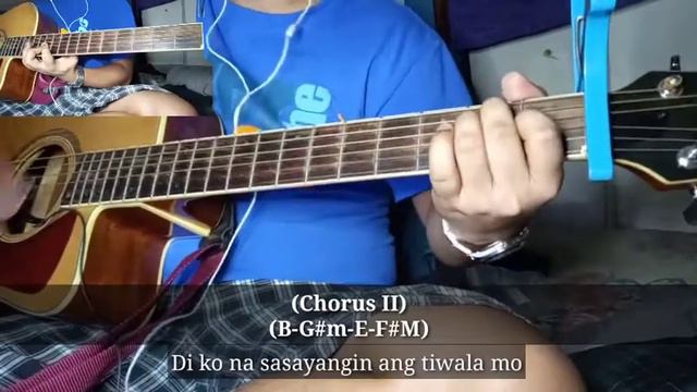 Miloves(OTW Sayo) King Badger Guitar Chords Tutorial смотреть онлайн