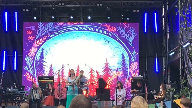 Мария Полянская. «Звала, звала девка парня» Праздник «Иван Купала» СПб смотреть онлайн