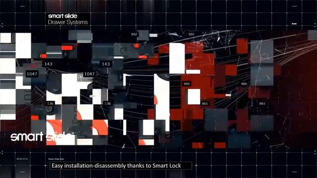 Скрытые направляющие полного выдвижения Smart Slide от компании Samet смотреть онлайн