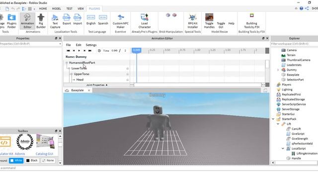 Simulator Kit - ROBLOX STUDIO смотреть онлайн