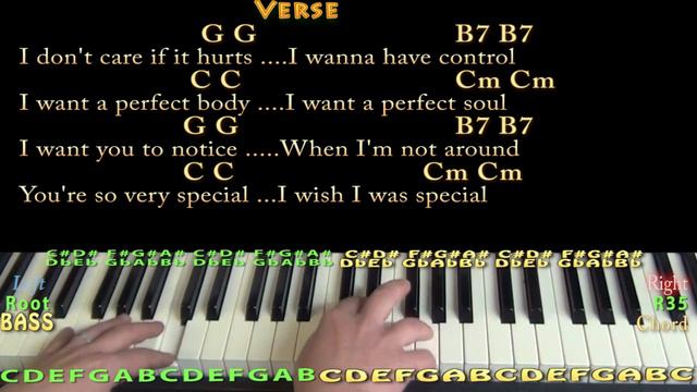Creep (Radiohead) Piano Cover Lesson with Chords/Lyrics смотреть онлайн