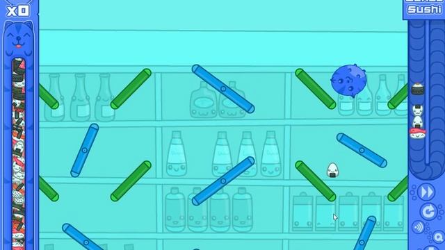 Прохождение игры Sushi Cat 2,серия#1(часть первая) смотреть онлайн