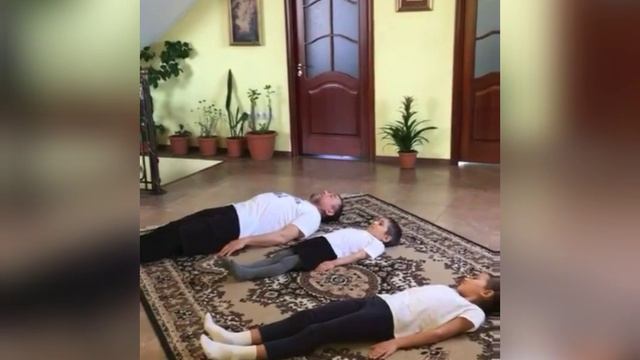 спортивное утро с семьёй Янбаевых