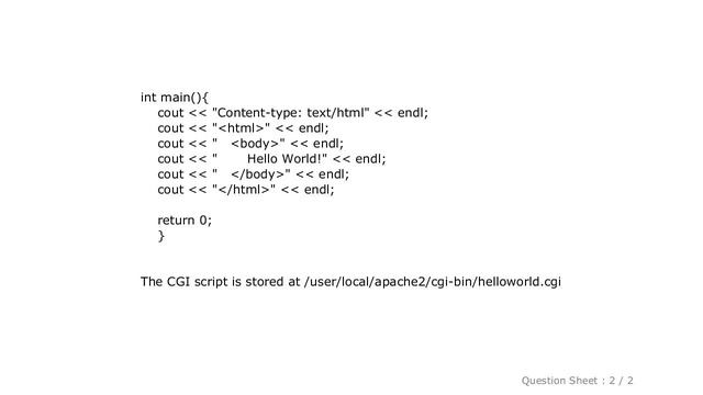 HTML : How To Use C++ CGI Script? смотреть онлайн