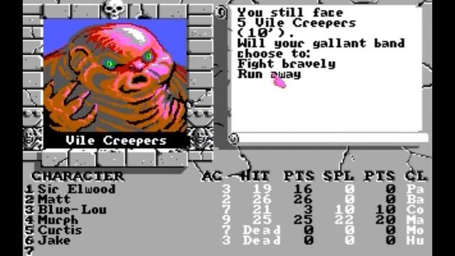 The Bard's Tale 3 - Thief of Fate (1988) PC 1st-person Fantasy RPG смотреть онлайн