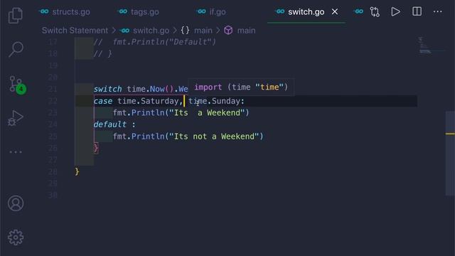 Go Tutorial (Golang) 20 - Switch Statements in Golang смотреть онлайн