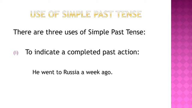 3 Uses of Simple Past Tense | Past Indefinite Tense смотреть онлайн