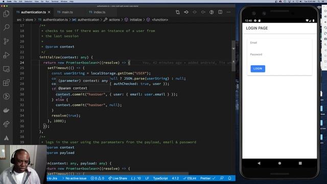 Ionic VueJS : SplitView SideMenu with Vuex Authentication Flow Walkthru смотреть онлайн