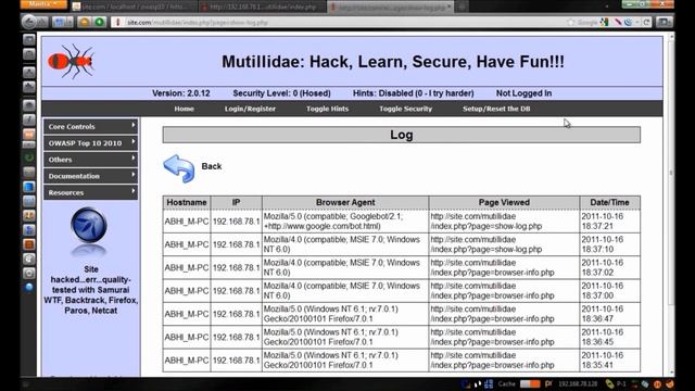 OWASP Mantra - Cross Site Scripting смотреть онлайн