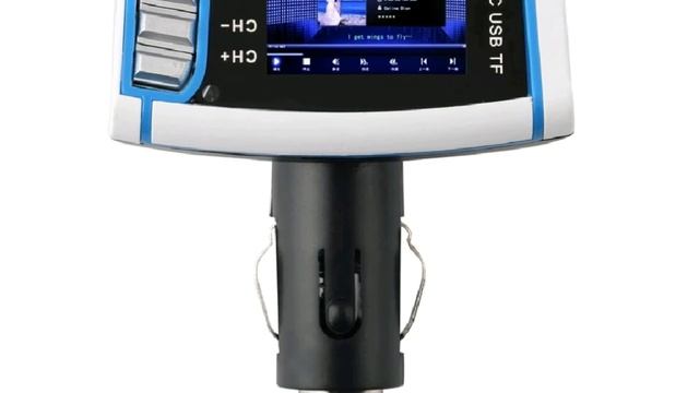FM Transmitter Wireless USB car MP3 player 1.44" LCD Memory TF Card US смотреть онлайн