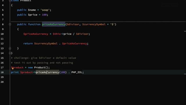 5. Named Arguments - Object Oriented PHP смотреть онлайн