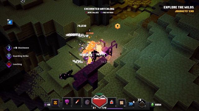 Minecraft Dungeons Memes (Echoing Void) смотреть онлайн