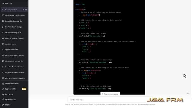How to add elements to map in GoLang 1.20 смотреть онлайн