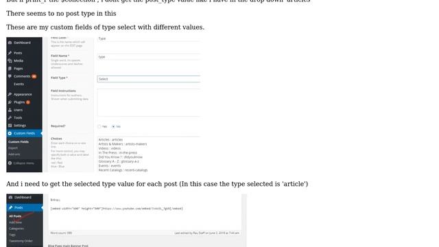 Magento: WordPress Fishpig get select type value associated for each post смотреть онлайн