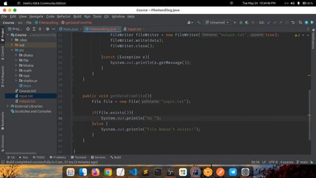 Programming Language Java with OOP concept and JavaFX | File Handling смотреть онлайн