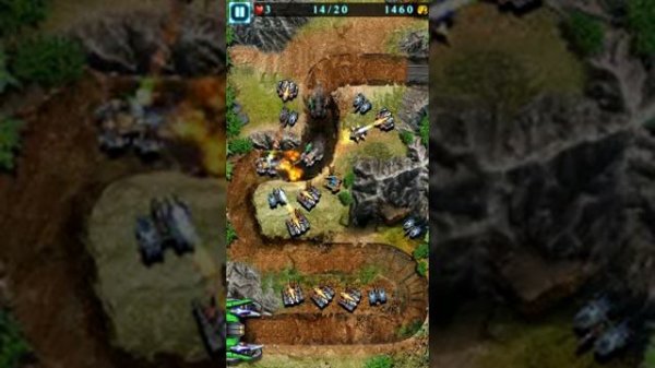 Galaxy Defense - Tower Defense Game Play [map1]
