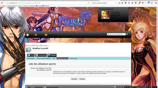 Utilisateur ignorée ( forum fiesta ) смотреть онлайн