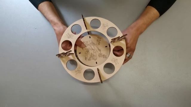 Инструкция по сборке Подставка на Пасху 8 яиц Пасхальный декор смотреть онлайн