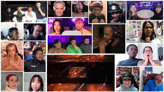 Final Battle Uzui/Tanjiro Vs Gyutaro Reaction Mashup | Demon Slayer   Kimetsu No Yaiba Season 2