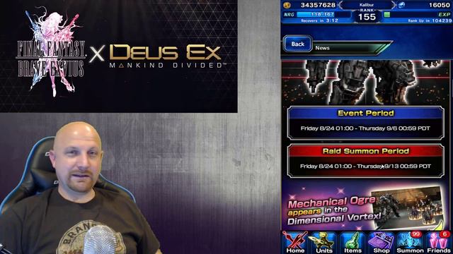 FFBE Update - Dues Ex Collab and Omega смотреть онлайн