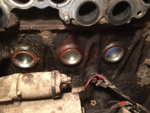 Замена заглушки блока цилиндров не снимая двигатель на приоре