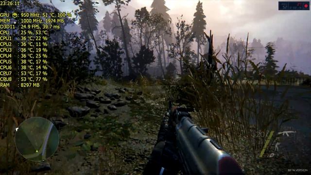 Sniper Ghost Warrior 3 Beta On AMD Radeon R7 240 2GB DDR3 | 720p | LOW | FPS - TEST смотреть онлайн