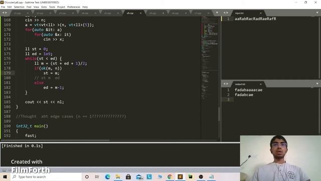 ZONe Energy Programming Contest - Solutions to A, B, C, D problems смотреть онлайн