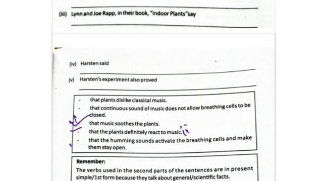 class 8 English || Music Helps Plants Grow || Post reading all Question answers смотреть онлайн