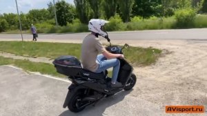 Электроскутер VENTO ICORSA (2000W, 20V/72Ah) черный