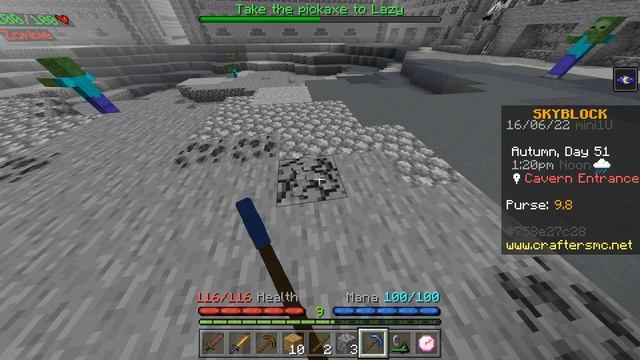 so this is Hypixel Skyblock on bedrock edition... смотреть онлайн