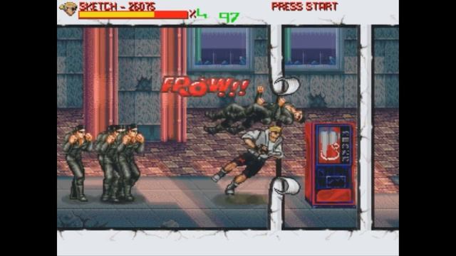 Battletoads & Comix Zone: Comix. OpenBor [Прохождение / Walkthrough]