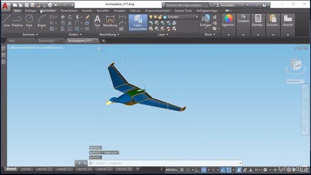 AutoCAD 2019: Neue Funktionen: DWG-Vergleich mit 3D-Zeichnungen |video2brain.com смотреть онлайн
