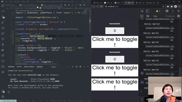 ReactJS For Beginners #6 - Component Hooks смотреть онлайн