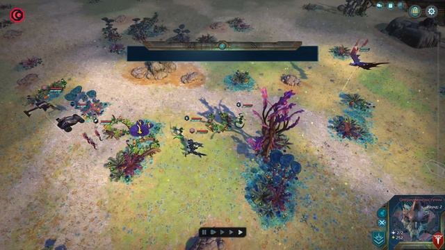 Age Of Wonders Planetfall. Старт третьей планеты. Планета Жнецов. Галактическая Империя #18