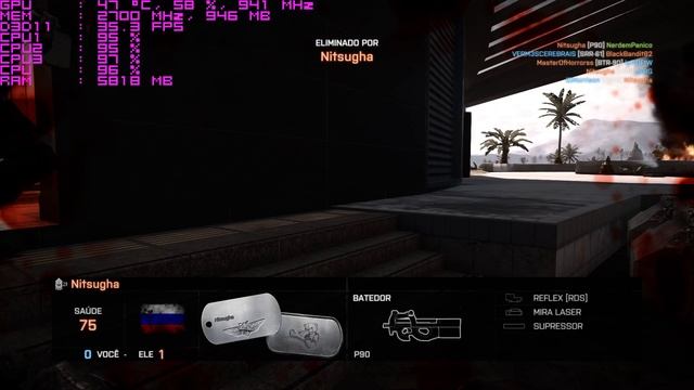 GTX 650TI 1GB + I5-2500 3.30GHz no Battlefield 4 (TESTE VC MSM) смотреть онлайн