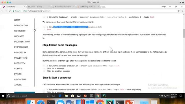 11 Streaming Analytics - Kafka - Using commands смотреть онлайн