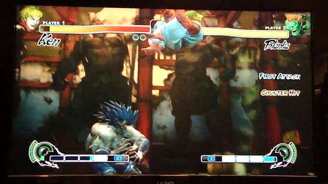 GameStop Street Fighter 4 Tournament 4/11/09 - ? vs. DSP смотреть онлайн