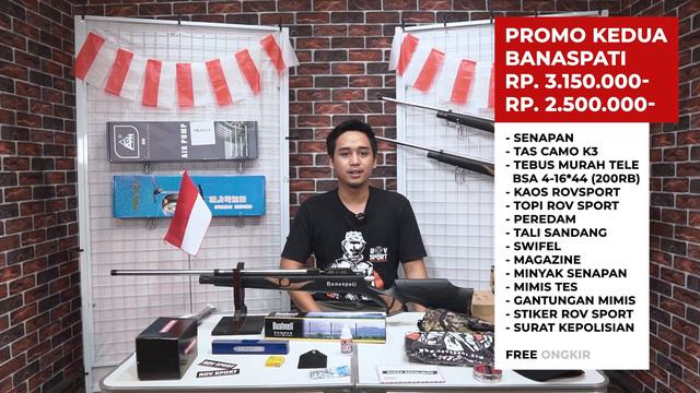 CUMA NAMBAH 200 RIBU DAPAT TELESCOPE BSA 4-16X44 ?? || PROMO BULAN AGUSTUS PCP RUGER BANASPATI OD 2 смотреть онлайн