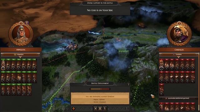 ОБЗОР Ипполиты Total War TROY - летсплей амазонок от разработчиков на русском смотреть онлайн