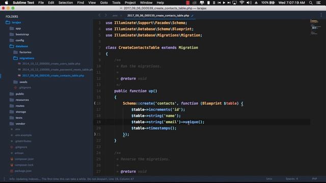 Laravel 5.5 AJAX CRUD Bootstrap with Validation - 1 Setup Database смотреть онлайн
