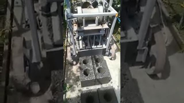 Изготовления шлакоблока в домашних условиях! смотреть онлайн