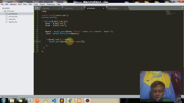 Tagalog PHPMailer Using Bootstrap 3.7 and PHP/Mysqli part 5 Create Active смотреть онлайн