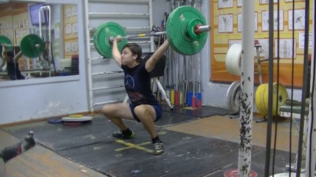 Поликашин Евгений,15 лет Рывок 42 кг Есть личный рекорд! Новичок