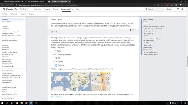 Zoom Level Settings For Single Event Details Page Work With Google Map смотреть онлайн