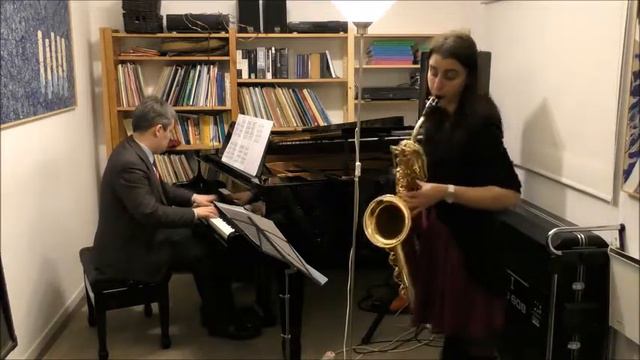 Gabriel Fauré - Élégie Op. 24 (baritone sax and piano) rehearsal смотреть онлайн