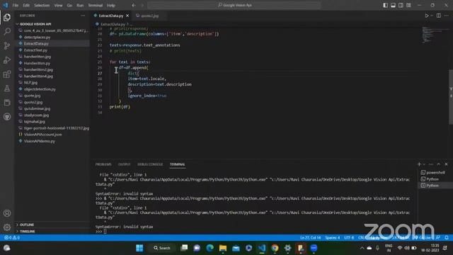 An Introduction to Google Vision API | DataHour by Ravi chaurasia смотреть онлайн