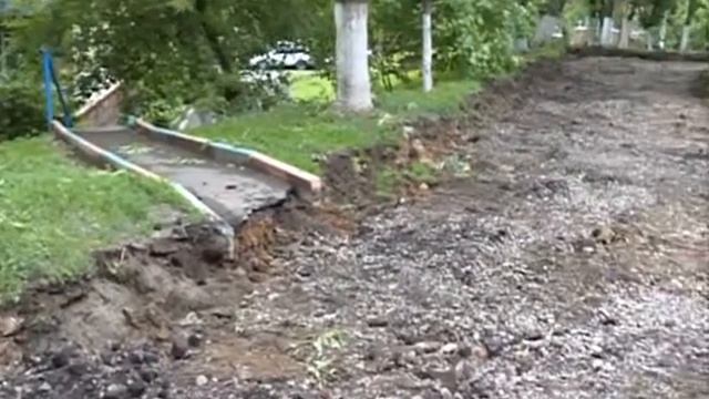 На улице Колесника ремонтируют 