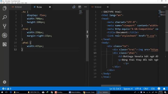 014 Luyện tập chia cột bằng flex смотреть онлайн